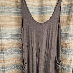 SHEIN Gray Plus Size Relaxed Romper